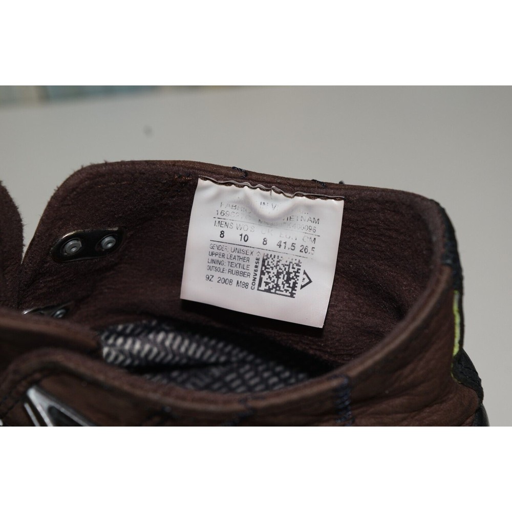 Converse Women's 10 Men's Size 8 Chuck Taylor Storm Boots Brown Black - Picture 11 of 11